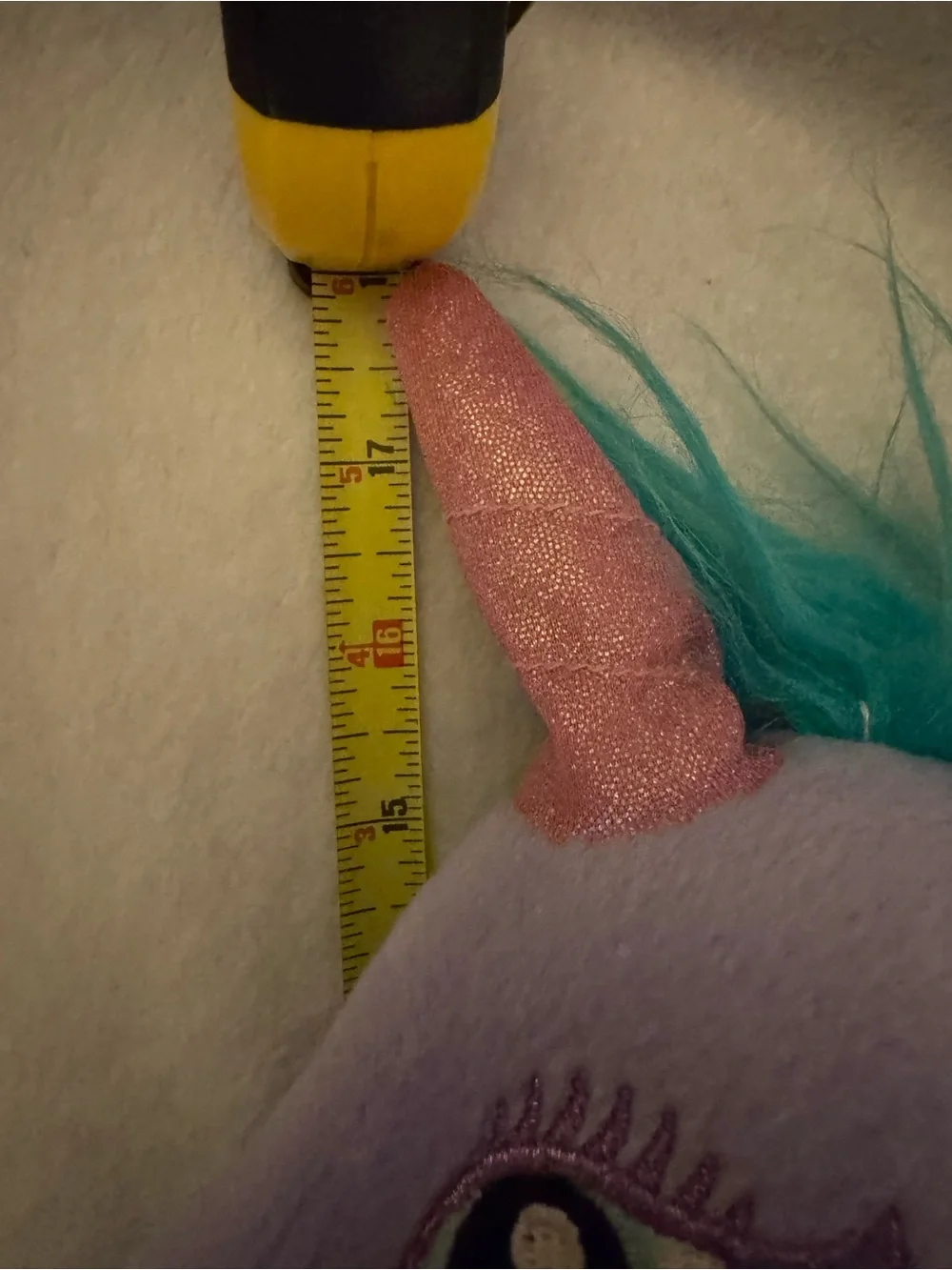 Build-A-Bear Purple Plush Unicorn with Pink Tutu and Rainbow Mane